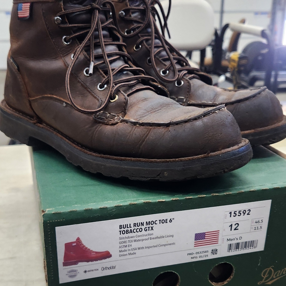 Danner Bull Run Moc Toe 6" Tobacco GTX Men's Boots